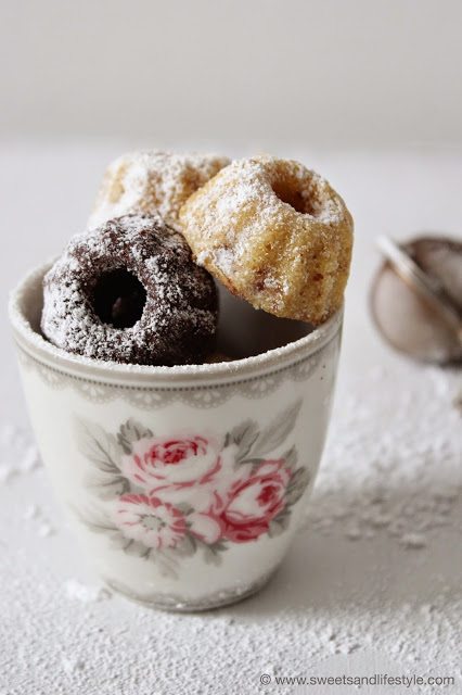 Schoko- und Vanille-Minigugls als Last Minute Geschenkidee für den Muttertag von Sweets and Lifestyle