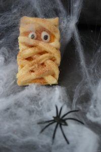 Mumienkekse, eine lustige aber dennoch gruselige Idee für Halloween von Sweets and Lifestyle