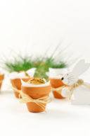 Leckerer Karottenkuchen im Blumentopf als Geschenk aus der Kueche von Sweets and Lifestyle