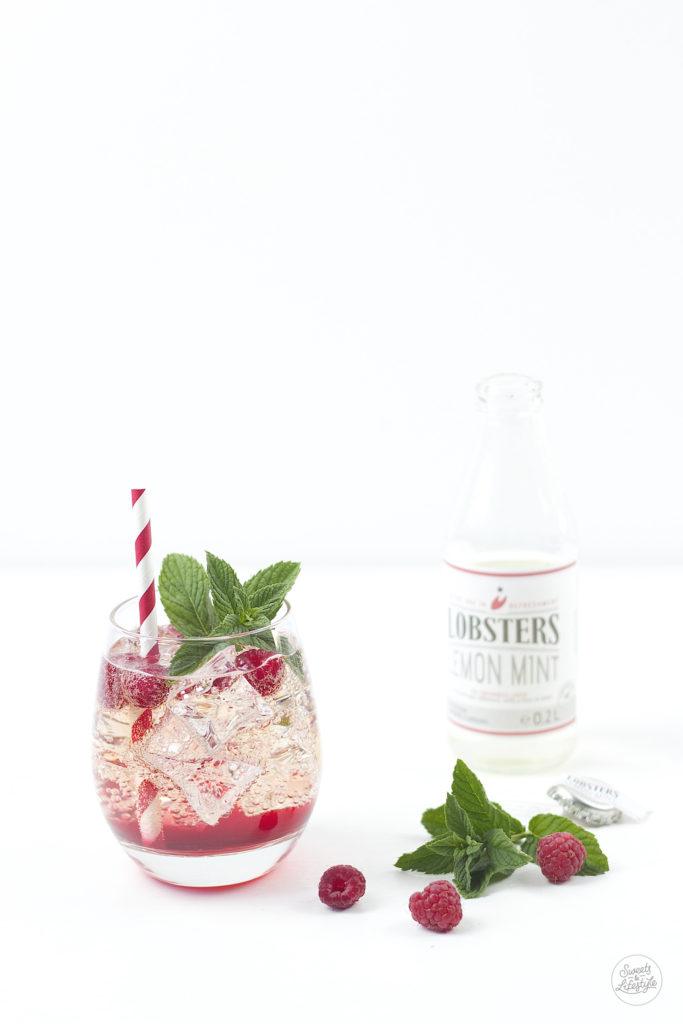 Erfrischender Raspberry Lemon Mint Cocktail von Sweets and Lifestyle