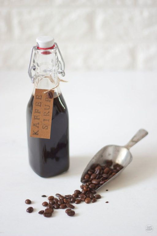 Kaffeesirup Rezept von Sweets and Lifestyle