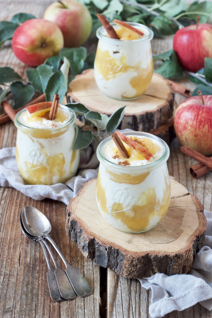 Apfel Tiramisu mit Topfen und Mascarpone nach einem Rezept von Sweets & Lifestyle®
