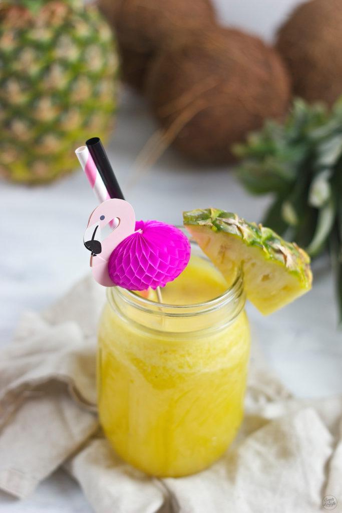 Pineapple Orange Coco Drink mit King Island Kokoswasser von Sweets & Lifestyle