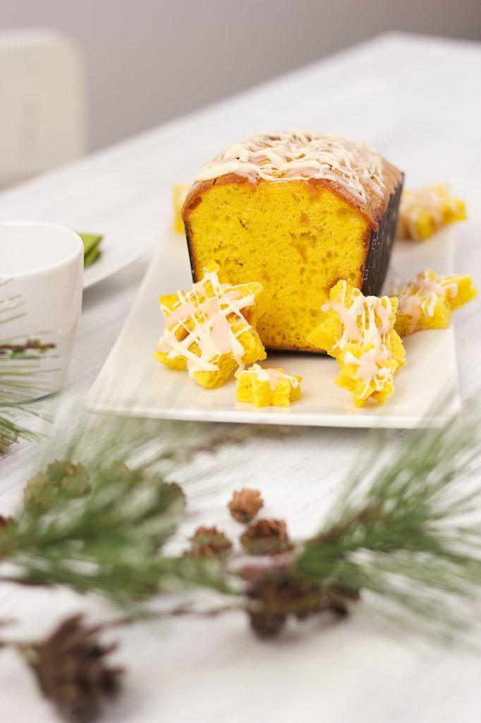 Winterkuchen Orange mit weißer Schokolade und Orangenpunschglasur von Sweets & Lifestyle® 