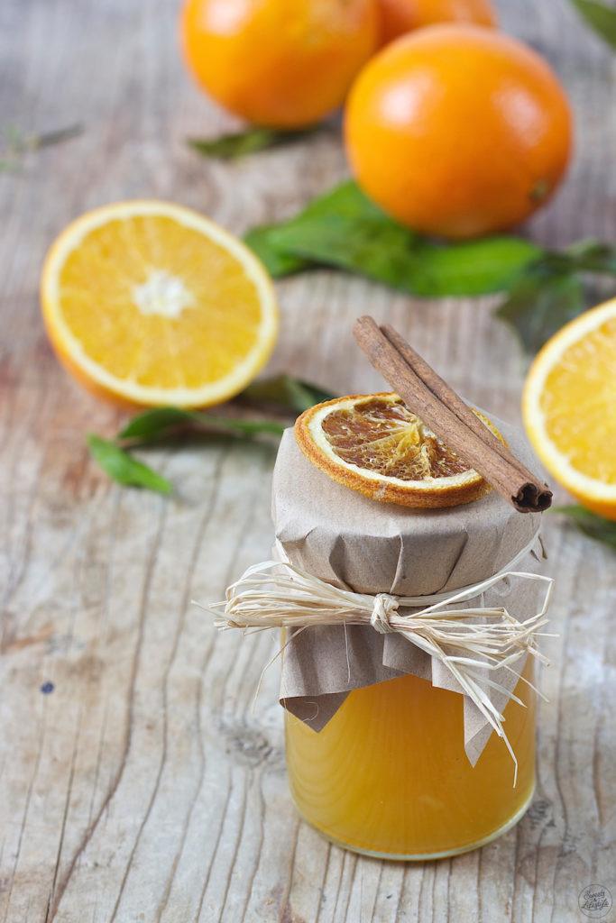 Orangenmarmelade als Weihnachtesgeschenk aus der Küche von Sweets & Lifestyle®