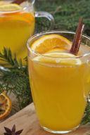 Rezept für einen Glüh Gin mit Apfel und Orangen von Sweets & Lifestyle®