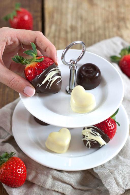 Erdbeeren mit Schokolade von Sweets & Lifestyle®