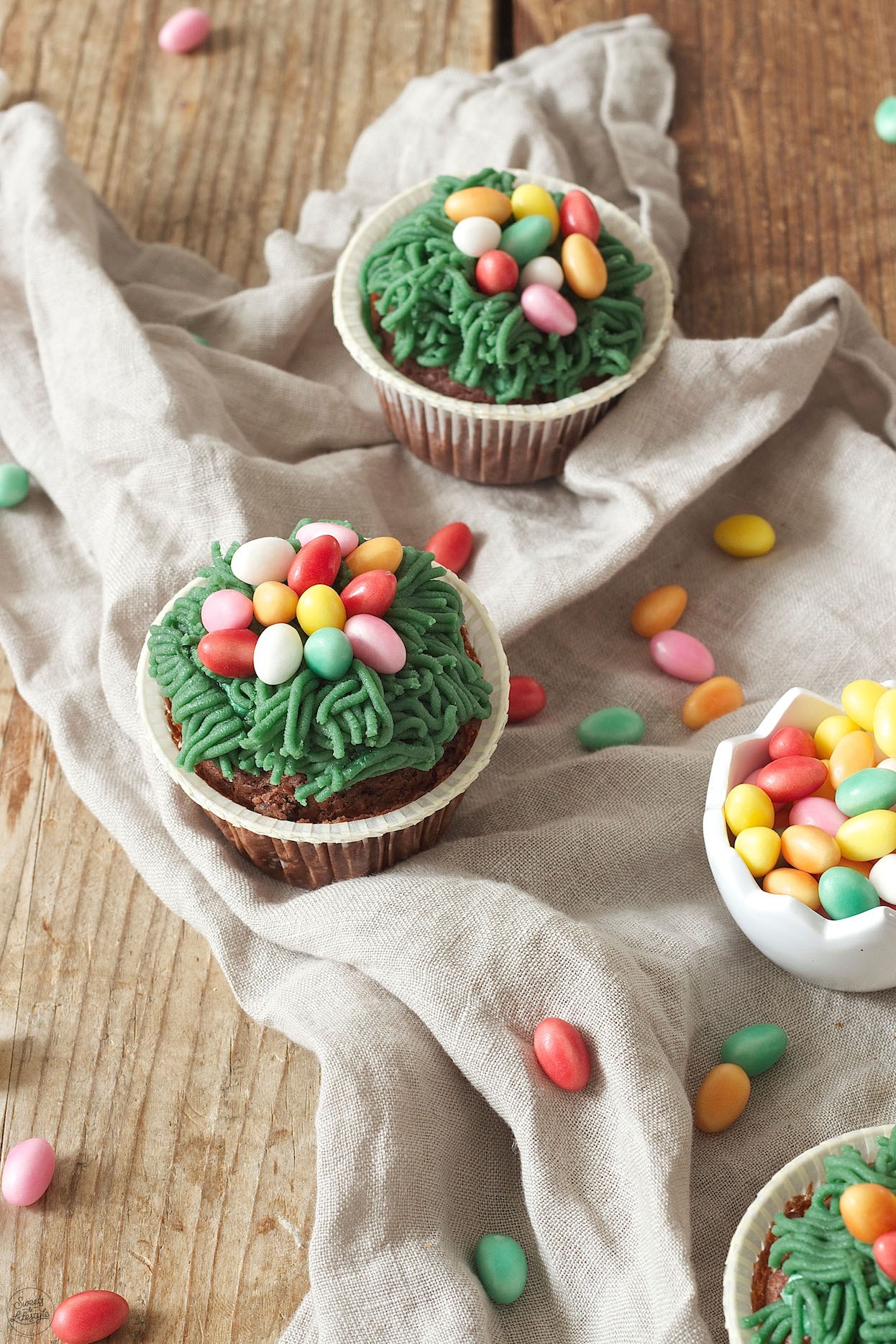 Osternest Cupcakes - Oster Cupcakes - Sweets &amp; Lifestyle®