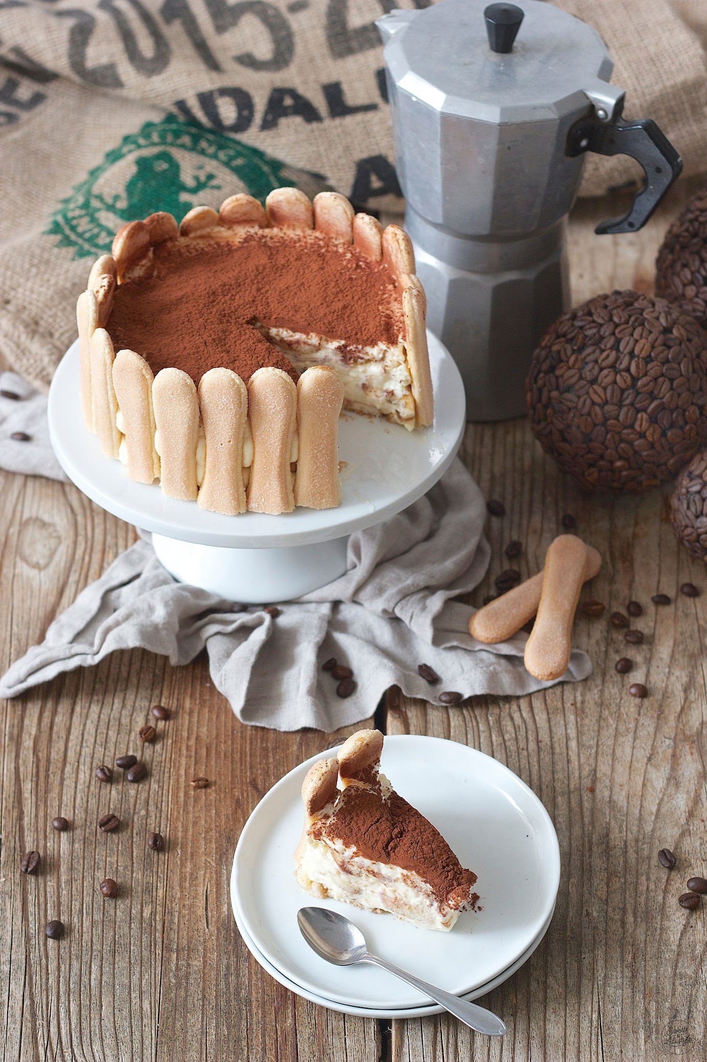 Tiramisu Torte mit Mascarpone ohne Ei - Rezept - Sweets &amp; Lifestyle®