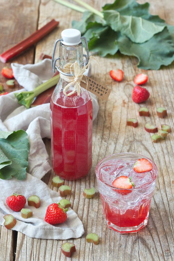 Rhabarber Erdbeer Sirup Rezept von Sweets & Lifestyle®