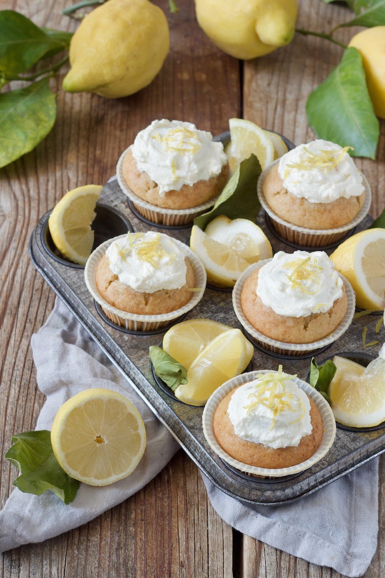 Zitronenmuffin Mit Zitronenguss — Rezepte Suchen
