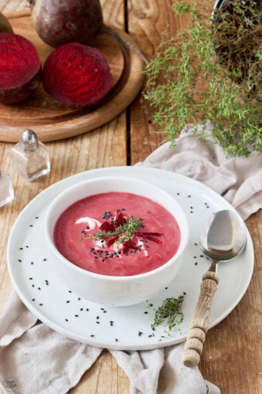 Rote Rüben Suppe mit Kren nach einem Rezept von Sweets & Lifestyle®