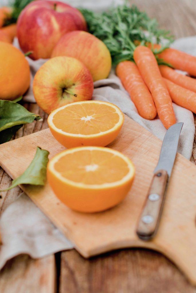 Frische Orangen als Zutat für das Karotten-Apfel-Orangen-Marmelade Rezept von Sweets & Lifestyle®