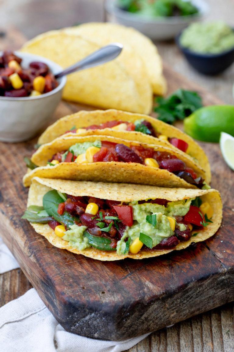 Vegetarische Tacos mit Guacamole - Rezept - Sweets &amp; Lifestyle®️