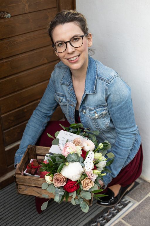 Foodbloggerin Verena Pelikan verschenkt Espressotrüffel als selbst gemachtes Geschenk zum Muttertag