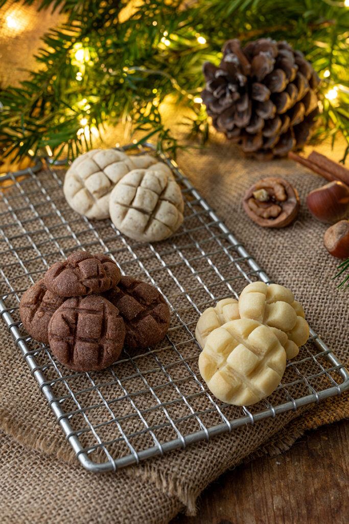 Gitter Cookies als einfache Weihnachtskekse nach einem Rezept von Sweets & Lifestyle®