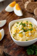 Rezept fuer einen klassischen Eiersalat ohne Mayonnaise von Sweets & Lifestyle®