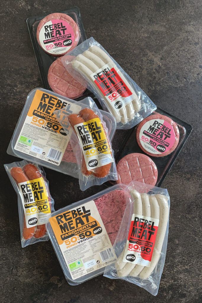 Rebel Meat Produkte aus dem Kuehlregal
