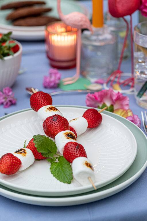 Erdbeer-Marshmallow-Spiesse vom Grill - Rezept - Sweets &amp; Lifestyle®
