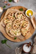 Indisches Fladenbrot Naan Brot einfach selber machen nach einem Rezept von Verena Pelikan